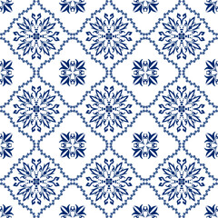 Seamless Pattern Indigo,Luxurious, Abstract, thoughtfully-researched and culturally accurate,
Background, wall arts and home decoration, cover and packaging design yet contemporary in style.