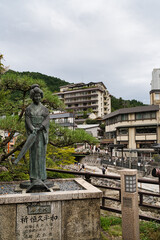 湯村温泉　風景素材