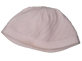 Very close-up of the exquisite white fabric's texture