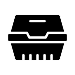 takeaway glyph icon