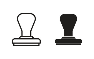 Rubber stamp icon Vector 