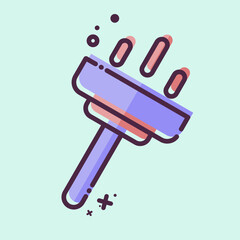 Icon Cleaning. related to Hygiene symbol. MBE style. simple design illustration