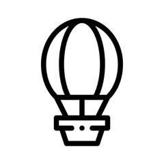 balloon line icon