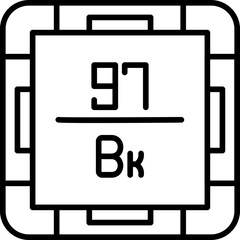 Berkelium Icon