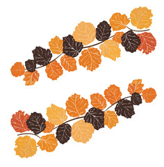 Autumn Leaves Foliage Decoration