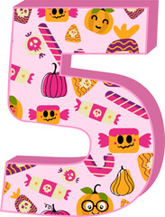 Halloween Candy Numerik