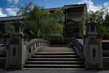 城崎温泉　風景素材