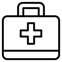 Medical Kit icon vector illustration concept medical symbol