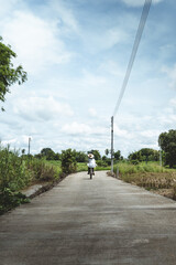Thailand countryside bicycle 