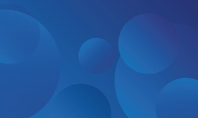 Abstract blue background with circles. Amazing Vector EPS 10