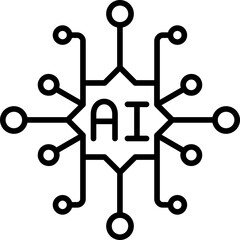 Artificial Intelligence Icon