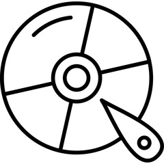 Obraz premium Disk Icon