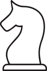 Horse icon symbol vector image Illustration
