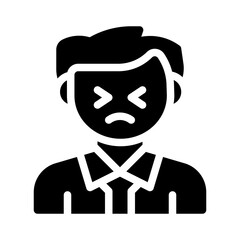 Uncertainty icon glyph icon