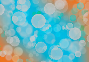 abstract gradient art background of mixed vivid colors for design reference and copy space work