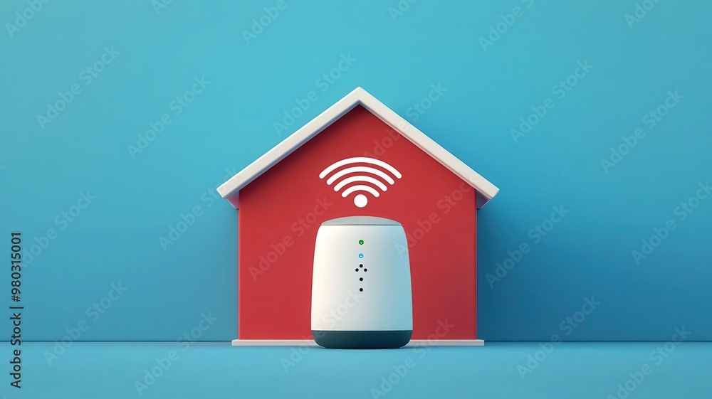 Poster a smart home with voice-controlled access points, allowing users to manage their wi-fi settings hand