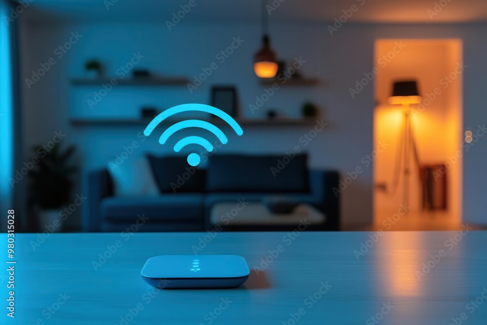 Poster a smart home with multiple access points creating a mesh network