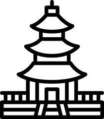 Pagoda icon