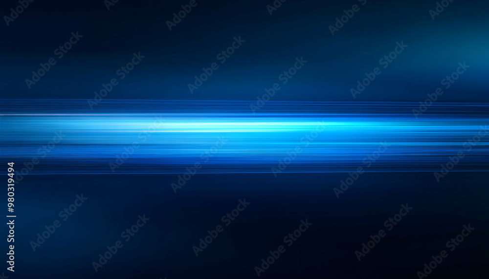 Sticker Abstract background with blue light streaks.