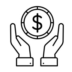 Saving Money, Piggy Bank Icon