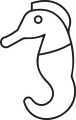 Horse icon symbol vector image Illustration
