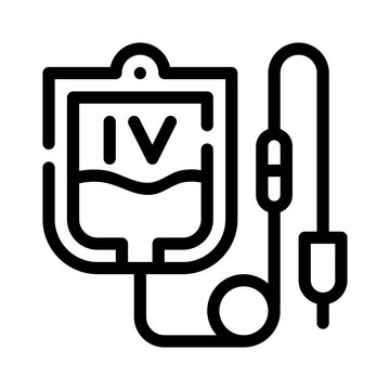 recommend clip art: IV drip line icon
