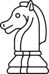 Horse icon symbol vector image Illustration
