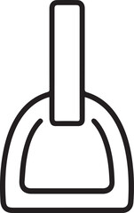 Horse icon symbol vector image Illustration
