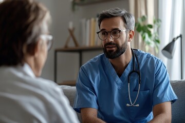 A dog in heaven in the clouds in paradise after death happy resting eternal life of the soul White Angel generated ai