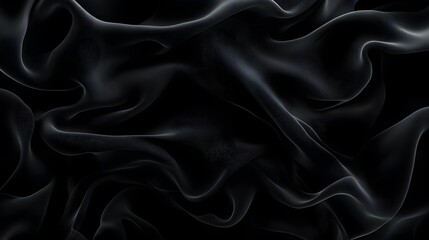 Fototapeta premium Seamless pattern of swirling smoke, cool monochromatic palette, mysterious and dreamy, fluid lines, abstract shapes, high-definition digital art, minimalistic