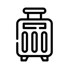 Obraz premium suitcase line icon