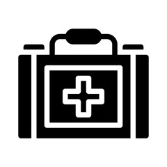 Obraz premium emergency glyph icon