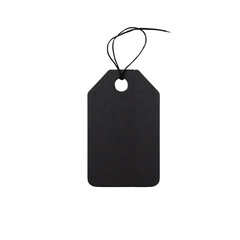 black friday blank black price tag  png background