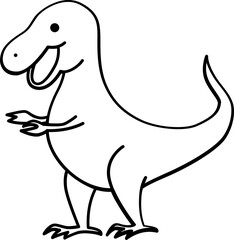 Dinosaur Outline