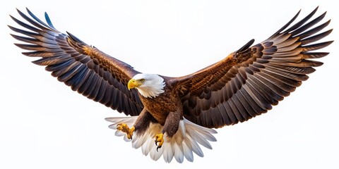 Obraz premium PNG Flying bird animal eagle