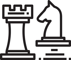 Horse icon symbol vector image Illustration
