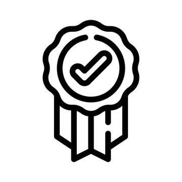 recommend clip art: badge line icon