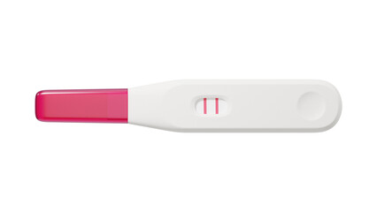 PNG 3D positive pregnancy test, element illustration, transparent background