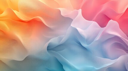 Fototapeta premium Dynamic and colorful abstract organic background with soft flowing shapes and vibrant color transitions, forming a captivating wallpaper design (Generative AI)