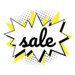 Png sale word speech bubble comic calligraphy clipart