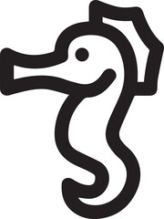 Fototapeta premium Horse icon symbol vector image Illustration 