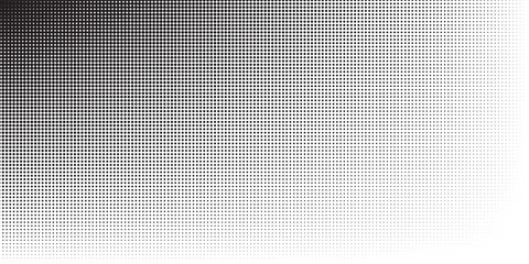 grunge Halftone white and black dots pattern and black gradient grunge texture background. Dotted line comic sport style eps10