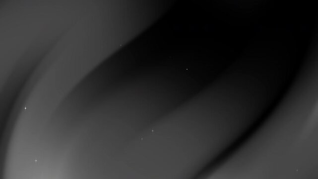 Black white gradient background with faint white dots. Suitable for abstract backgrounds, technology concepts, and mysterious designs in graphic projects.