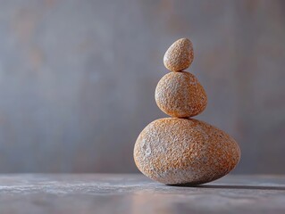 rocking doll rolling upwards, abstract business growth concept