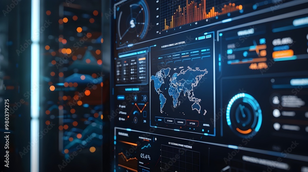Aufkleber advanced ai powered marketing analytics dashboard with detailed metrics and engagement insights