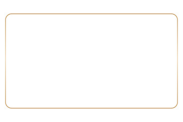 Obraz premium Line frame png sticker, rectangle, transparent background