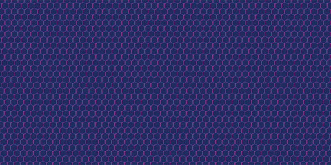 Futuristic blue hexagon background. Futuristic honeycomb concept. Wave of particles. 3D rendering.