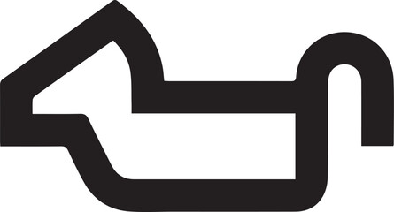 Horse icon symbol vector image Illustration
