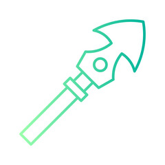 big data gradient icon