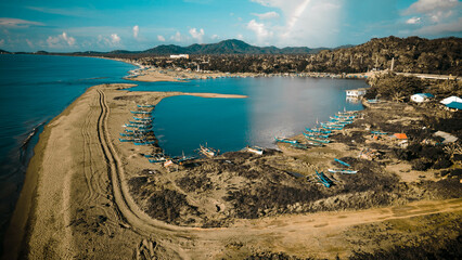 The harbor at Santa Ana, Cagayan is a bustling hub for local fishermen, cargo vessel.